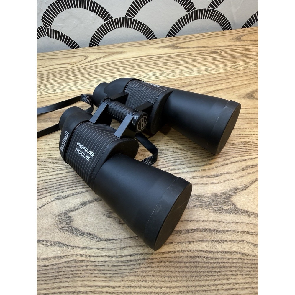Bushnell 17-5012 12x50 Permafocus 1000m/88m Binoculars for Boating Hiking Black